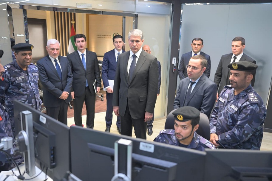 Azerbaijan Minister of  Interior reviews the best practices applied in the police and security fields